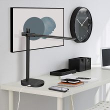Laysan Table lamp 8152 Anthracite, LED 10W 6500K 650lm, CRI90 CL.II, Integrated LED, With switch, Dimmable Kelvin, Dimmable intensity, With USB