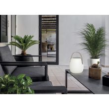 Take Me Table lamp 8172 Opal/Beige, RGB LED 3W 180lm, CRI90 CL.III IP44, Integrated LED, Dimmable intensity, Remote control, Built-in battery, With Speaker, Bluetooth