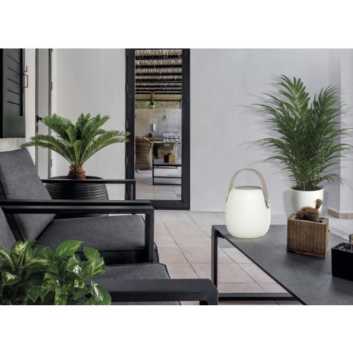 Take Me Table lamp 8172 Opal/Beige, RGB LED 3W 180lm, CRI90 CL.III IP44, Integrated LED, Dimmable intensity, Remote control, Built-in battery, With Speaker, Bluetooth