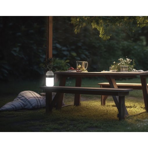 Move It Table lamp 8173 Opal/Grey, LED 2W 4000K 180lm, CL.III IP44, Integrated LED, Touch switch, Dimmable intensity, Built-in battery, With Speaker, Bluetooth