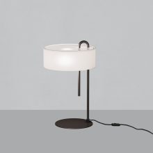 Clip Table lamp 8178 Textured Black/White, LED E27 15W, CL.II, MULTI-PACK, Cable swith