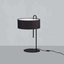 Clip Table lamp 8178 Textured Black, LED E27 15W, CL.II, MULTI-PACK, Cable swith