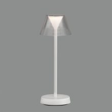 Asahi Table lamp 8190 Matt White, LED 7W 3000K 380lm, CRI90 CL.III IP54, Integrated LED, Touch switch, Dimmable intensity, Built-in battery