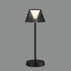   Asahi Table lamp 8190 Black Matt, LED 7W 3000K, CRI90 CL.III IP54, Integrated LED, Touch switch, Dimmable intensity, Built-in battery