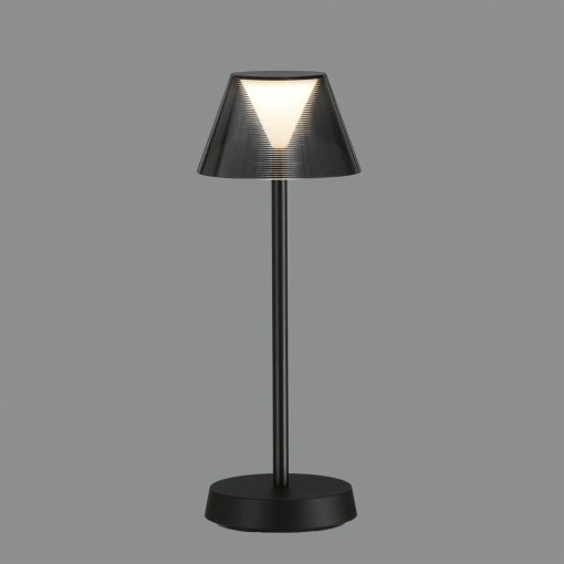 Asahi Table lamp 8190 Black Matt, LED 7W 3000K, CRI90 CL.III IP54, Integrated LED, Touch switch, Dimmable intensity, Built-in battery