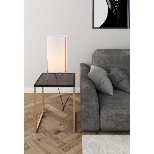 Naos Table lamp 8191/40 Technical Gold, LED E27 15W, CL.II, With switch