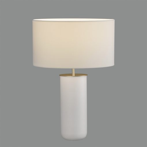 Lindana Table lamp 8194 White/Tech Gold, LED E27 15W, CL.II, MULTI-PACK, With switch