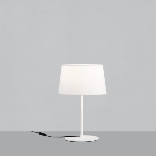 Stilo Table lamp 8202/41 White, Kit Text. White, LED E27 15W, CL.II, MULTI-PACK