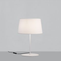   Stilo Table lamp 8202/62 White, Kit Tex. White, LED E27 15W, CL.II, MULTI-PACK