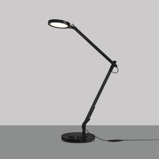 Luxa Table lamp 8203 Black Matt, LED 11W 3000K 700lm, CRI90 CL.II, Integrated LED, Touch switch, Step dimmable intensity