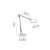   Luxa Table lamp 8203 Black Matt, LED 11W 3000K 700lm, CRI90 CL.II, Integrated LED, Touch switch, Step dimmable intensity