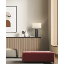 Sharm Table lamp 8206 Matte Black, LED E27 15W, CL.II, MULTI-PACK, Cable swith