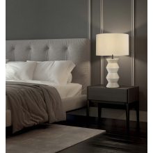 Ibiza Table lamp 8211 Matt White, LED E27 15W, CL.II, MULTI-PACK, Cable swith