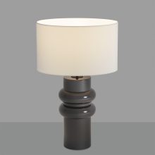 Almeria Table lamp 8213 Shine Black, LED E27 15W, CL.II, MULTI-PACK, Cable swith