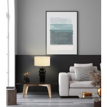 Almeria Table lamp 8213 Shine Black, LED E27 15W, CL.II, MULTI-PACK, Cable swith