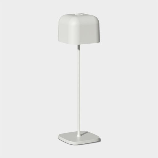 Stroll Table lamp 8218 Matt White, LED 3.5W 296lm, CRI90 CL.III IP65, Integrated LED, Touch switch, Dimmable intensity, Built-in battery, Step dimmable Kelvin 2200-2700