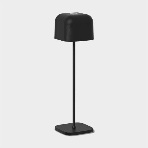 Stroll Table lamp 8218 Black Matt, LED 3.5W 296lm, CRI90 CL.III IP65, Integrated LED, Touch switch, Dimmable intensity, Built-in battery, Step dimmable Kelvin 2200-2700