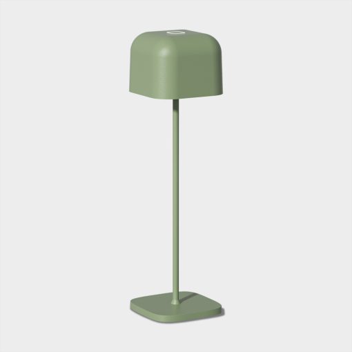 Stroll Table lamp 8218 Pale Green, LED 3.5W 296lm, CRI90 CL.III IP65, Integrated LED, Touch switch, Dimmable intensity, Built-in battery, Step dimmable Kelvin 2200-2700