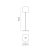   Stroll Table lamp 8218 Pale Green, LED 3.5W 296lm, CRI90 CL.III IP65, Integrated LED, Touch switch, Dimmable intensity, Built-in battery, Step dimmable Kelvin 2200-2700