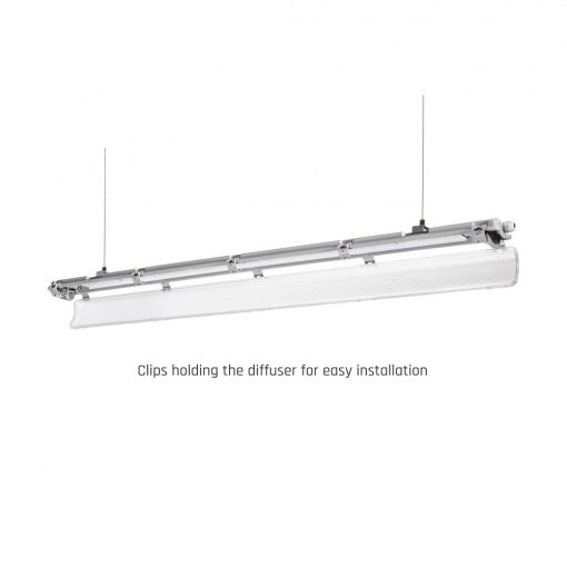 LIMEA LED Fénycső Armatúra 2X150CM IP65