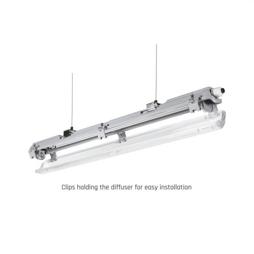 LIMEA LED Fénycső Armatúra 1X60CM IP65