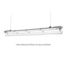 LIMEA LED Fénycső Armatúra 1X120CM IP65