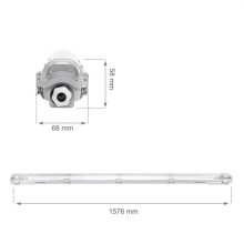 LIMEA LED Fénycső Armatúra 1X150CM IP65