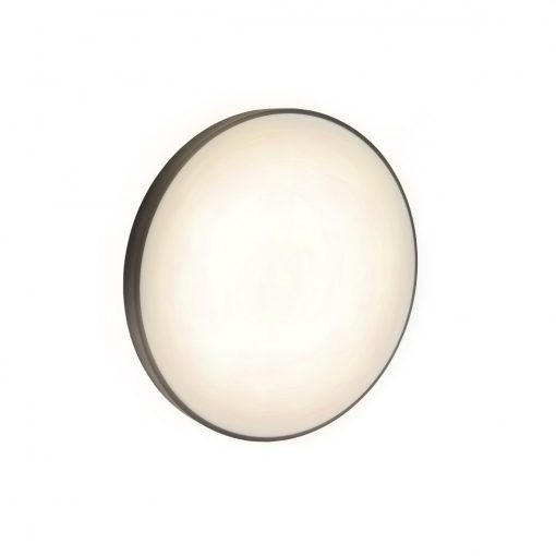 NYMPHEA Fekete & Fehér RINGS 18W WW 230V 115st IP54 IK04 FI250x52 Fehér / Fekete Kerek .Mozgás érzékelővel