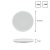   NYMPHEA Fekete & Fehér RINGS 24W CW 230V 115st IP54 IK04 FI320x52 Fehér / Fekete Kerek .Mozgás érzékelővel