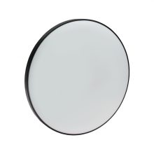 NYMPHEA Fekete & Fehér RINGS 32W NW 230V 115st IP54 IK04 FI380x55 Fehér / Fekete Kerek .Mozgás érzékelővel