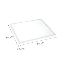 ALGINE  LED  230V 45W 100LM/W IP20 600X600MM WW Mennyezeti PANEL-5 év Garancia