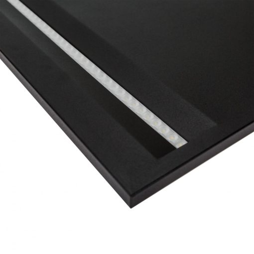 ALGINE LINE PANEL 44W NW 230V 70st IP20 IK06 600x600x40mm CZARNY UGR<16 5 lat gw.