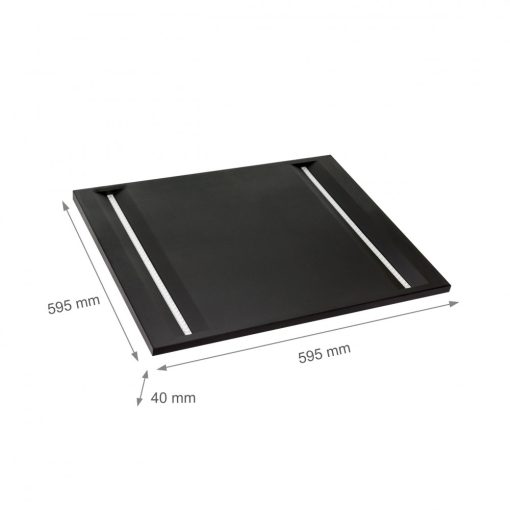 ALGINE LINE PANEL 44W NW 230V 70st IP20 IK06 600x600x40mm CZARNY UGR<16 5 lat gw.