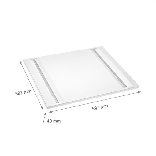 ALGINE LINE LED 44W NW 230V 70ST IP20 IK06 600X600X40MM Fehér UGR<16 Mennyezeti PANEL 5 Év Garancia DALI