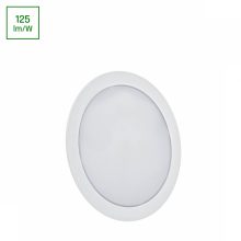 ALGINE 2IN1 Süllyesztett-Falon kívüli Mélysugárzó 12W 1160LM WW 230V IP20 Kerek