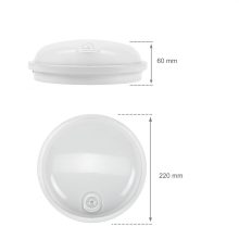 TECHNIC LAMP LED 20W IP54 230V Kerek NW PIR