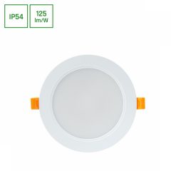   DURE 3 Mélysugárzó 12W NW 230V 110fok IP54 IK06 145X34 Fehér Kerek Beépített tápegység