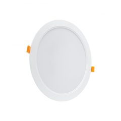   DURE 3 Mélysugárzó 24W CW 230V 110fok IP54 IK06 220X34 Fehér Kerek Beépített tápegység