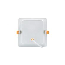 DURE 3 Mélysugárzó 18W WW 230V 110fok IP54 IK06 168X168X34 Fehér Négyzet Beépített tápegység