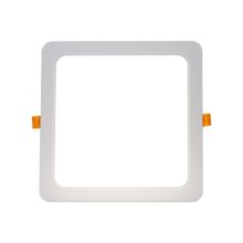 DURE 3 Mélysugárzó 24W NW 230V 110fok IP54 IK06 220X220X34 Fehér Négyzet Beépített tápegység