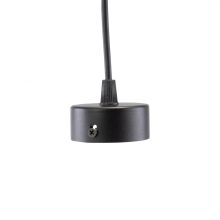 MADARA MINI RING GU10 Függesztett BASE 230V IP20 FI55*200MM Fekete