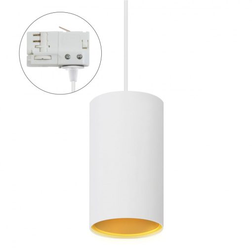 CHLOE GU10 3F sín Falon kívüli GU10 250V IP20 70X128MM Fehér Arany Fénycső Fix