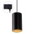  CHLOE GU10 3F sín Falon kívüli GU10 250V IP20 70X128MM Fekete Arany Fénycső Fix