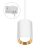   CHLOE GU10 MINI 3F sín Falon kívüli GU10 250V IP20 70X100MMFehér, INNER Arany Kerek