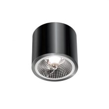 CHLOE AR111 GU10 METALICA IP20 Kerek Fekete Króm