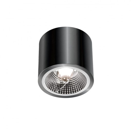 CHLOE AR111 GU10 METALICA IP20 Kerek Fekete Króm