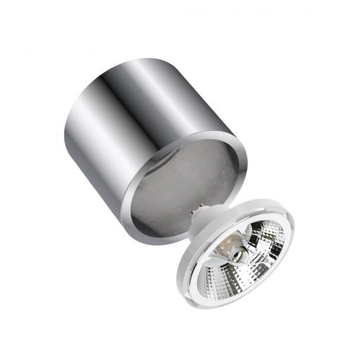 CHLOE AR111 GU10 METALICA IP20 Kerek Ezüst Króm
