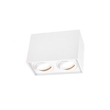 CHLOE DUO 2XGU10 IP20 RECTANGLE Fehér Szabályozott szem