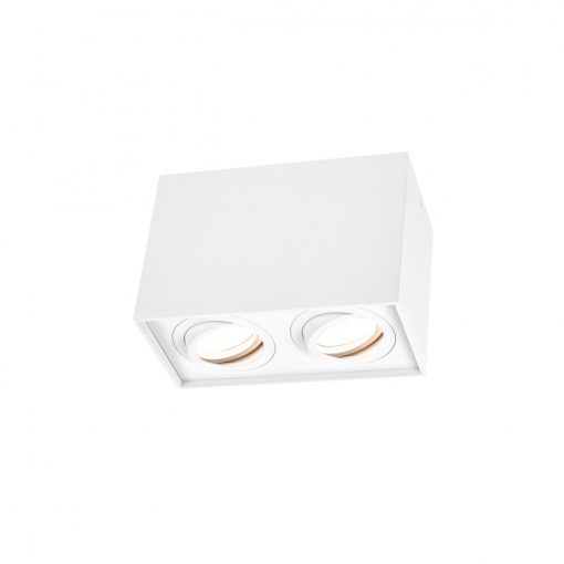CHLOE DUO 2XGU10 IP20 RECTANGLE Fehér Szabályozott szem