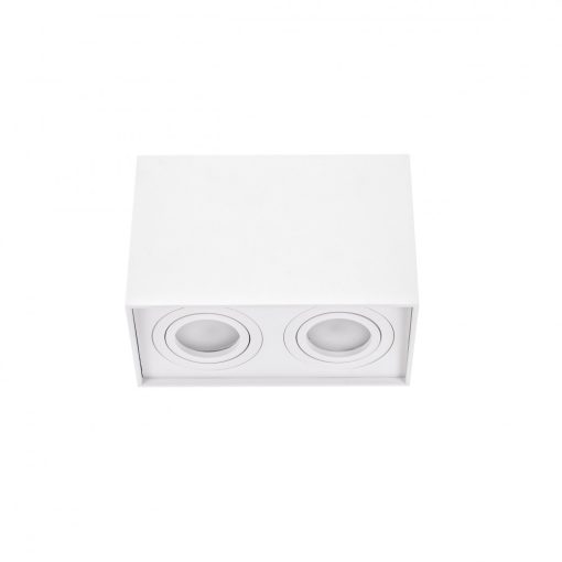 CHLOE DUO 2XGU10 IP20 RECTANGLE Fehér Szabályozott szem